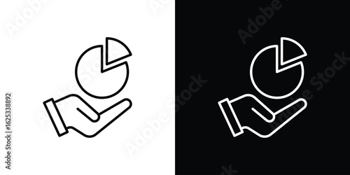 Contribution icon symbol template for graphic and web design collection logo vector illustration