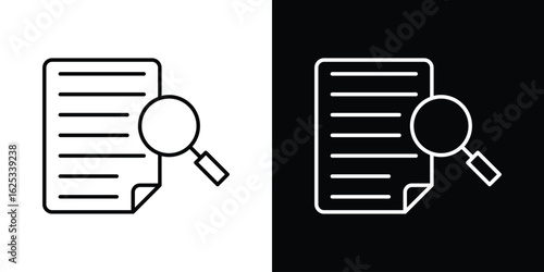 Case studies icon symbol template for graphic and web design collection logo vector illustration