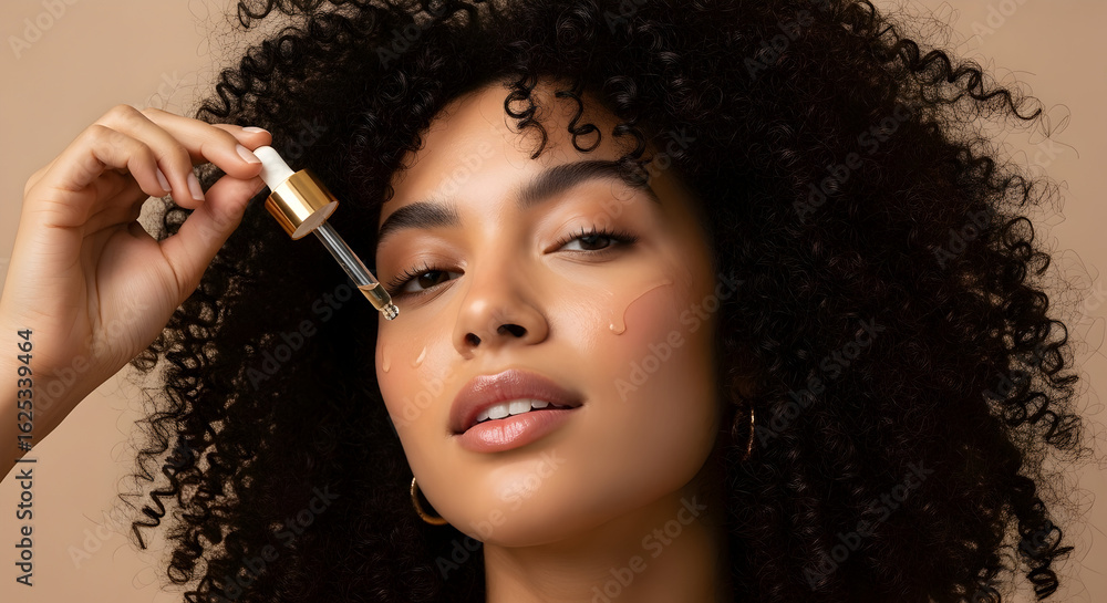 Obraz premium Reveal Your Natural Radiance with Our Luxurious Facial Serum Experience the ultimate skincare transformation with our potent blend of natural ingredients for a youthful glow