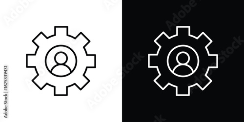 CRM icon symbol template for graphic and web design collection logo vector illustration