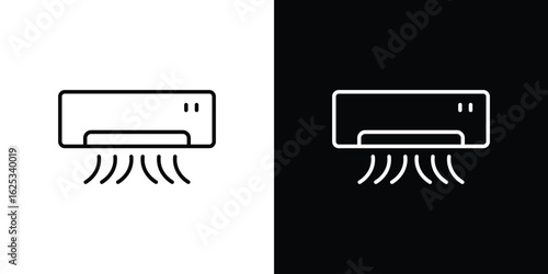 Air conditioner icon symbol template for graphic and web design collection logo vector illustration