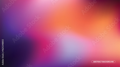 Vibrant abstract background with a blend of colorful gradients