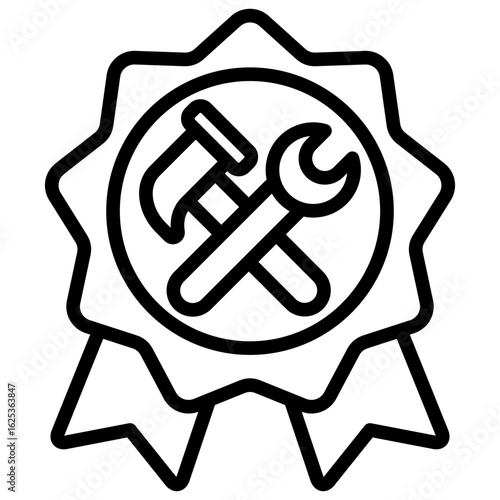 Tech Badge Icon