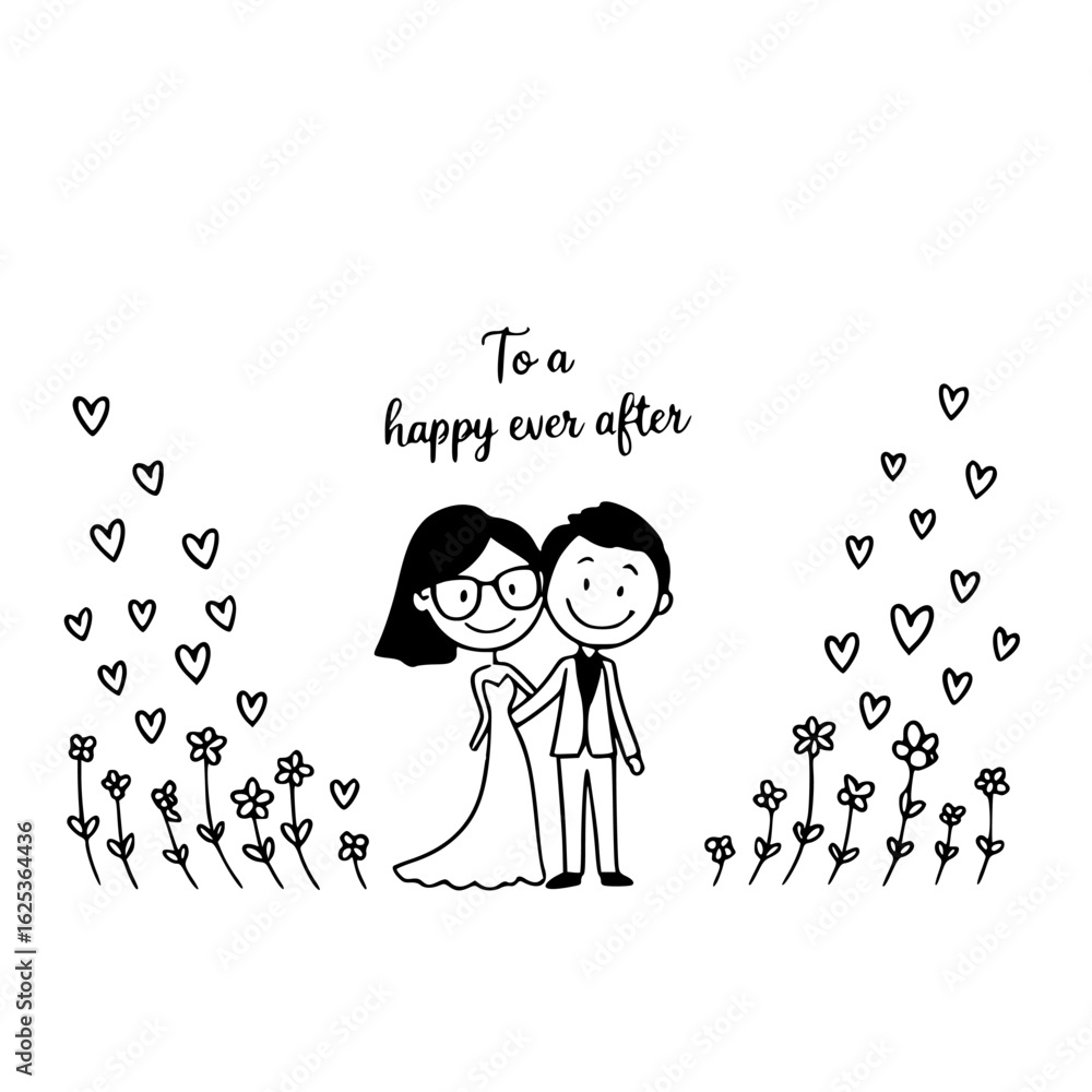 Cupid Marriedlife Bliss Vector Graphics