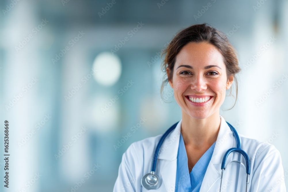 Female Doctor Smiling Female Doctor Smiling