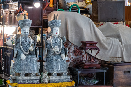 mannequin in shop, China vintage