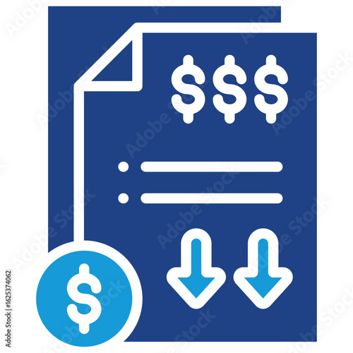 Financial Report Icon