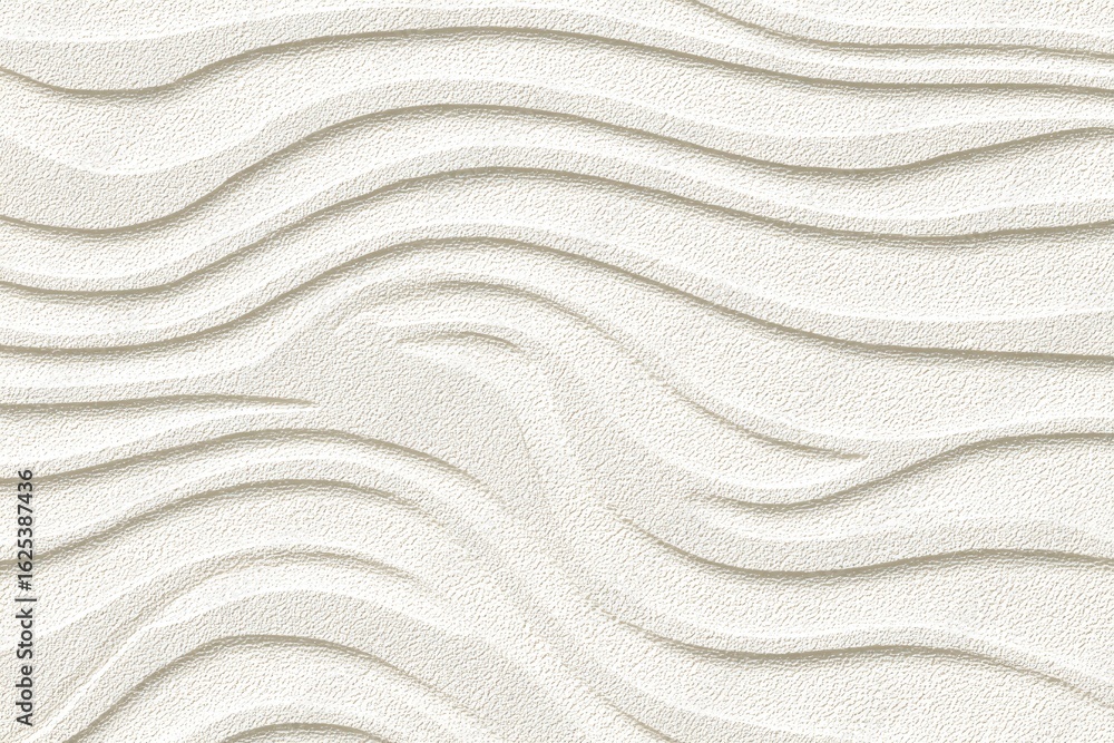 Obraz premium Abstract Sand Texture Background With Waves
