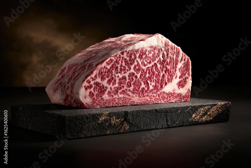 Premium Wagyu Steak With Marbling