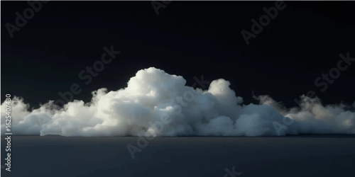 Stormy clouds gathering over the sea with dark skies and dramatic atmosphere