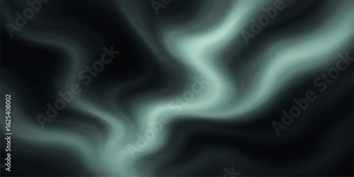 Blue silk satin fabric with smooth flowing wave texture and soft liquid motion background design