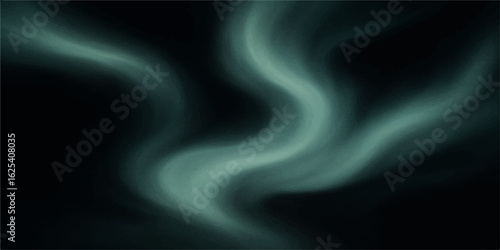 Blue and black smoke waves flowing with smooth swirling motion and dynamic energy background design