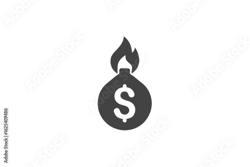 A striking 3D gas pump icon with a prominent dollar sign symbolizes the fluctuating price of fuel in the market