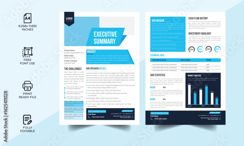 Technical Data Sheet layout template. Product Catalogue & modern a4 product catalog design template, Minimalist product brochure template design, A4 flyer, corporate flyer, business flyer, catalog