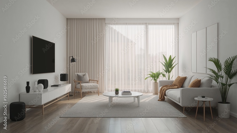 Fototapeta premium living room interior