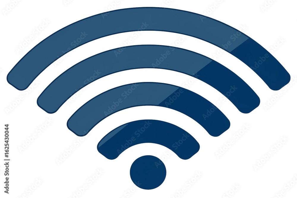 Wifi wireless internet signal flat icon for apps
Wifi wireless internet signal flat icon for apps