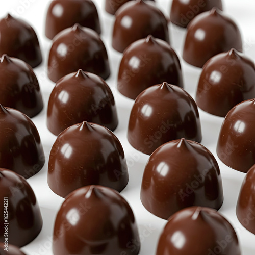 Wallpaper Mural chocolate candies on white background Torontodigital.ca