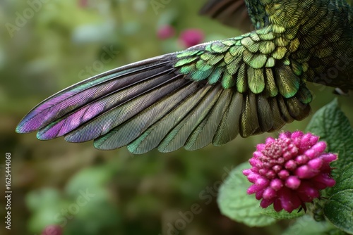 Magnificent Hummingbird Wing Detail
