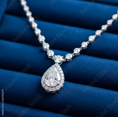 Halskette mit Diamanten