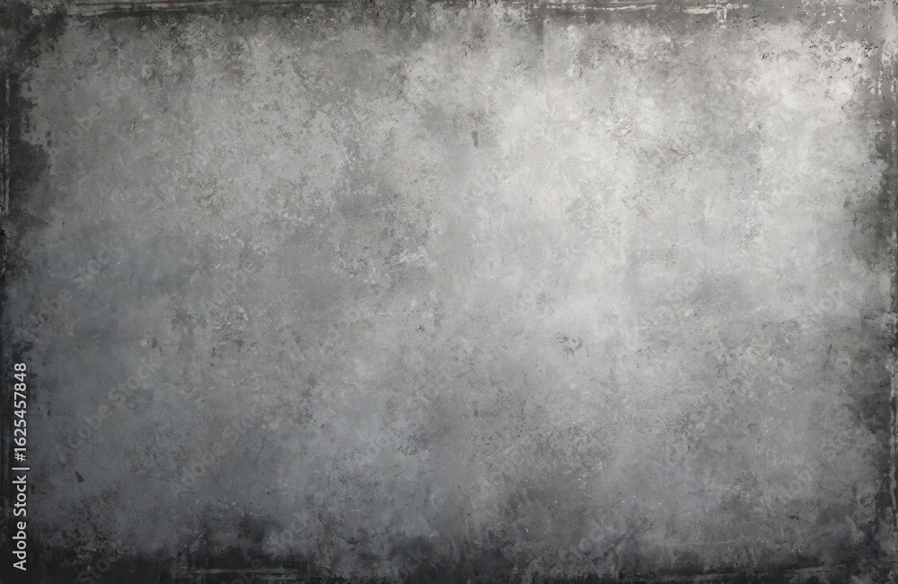 Obraz premium Textured vintage concrete background in dark gray, black tones. Grange style wallpaper with weathered, distressed look, subtle grunge imperfections, offering gritty industrial aesthetic, copy space