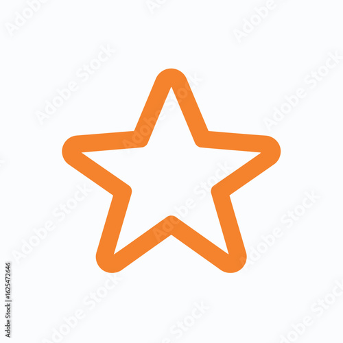 Free vector star shape icon label favicon symbol