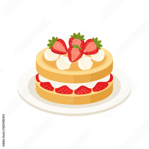 Strawberry Shortcake Isolat...