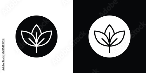 High fiber food icon collection. Black and white filled vector illustration.