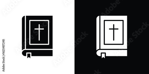 Bible icon sign symbol and flat style for app, web and digital design.