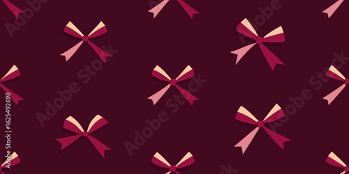 Seamless pattern with stars, a vector illustration featuring a celebratory gold star design on a festive red background