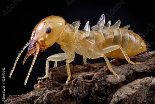 Termite Macro Photography - Detailed View of an Insect