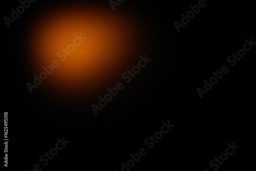 Orange light leaks film retro camera overlay.