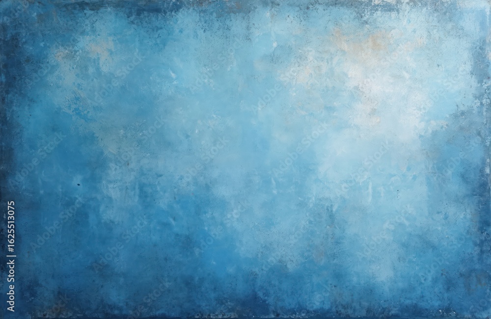 Obraz premium Abstract textured background in varying shades of blue. Grunge concrete surface art displays vintage, rustic feel with rough, granular details, light, modern touch. Features ample copy space for