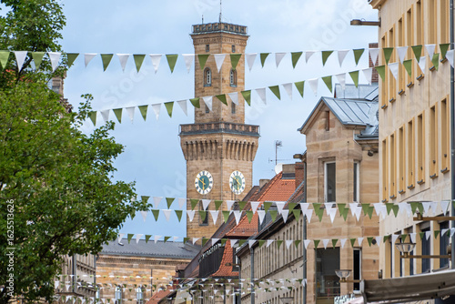 Altstadt von Fürth mit Rathausturm