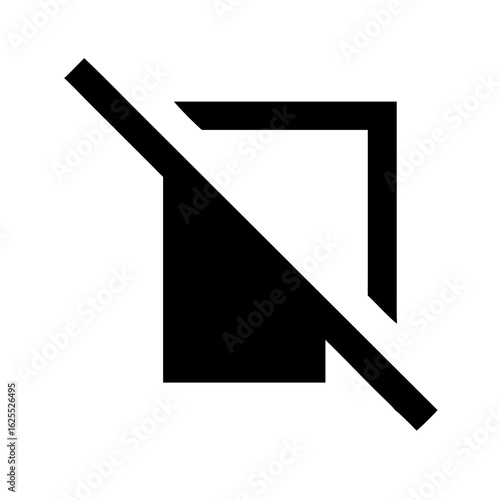 Off solid icon vector illustration