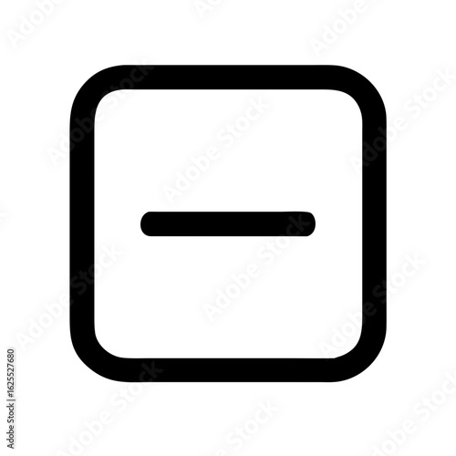 User remove outline icon vector illustration