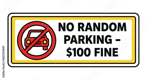 no parking sign