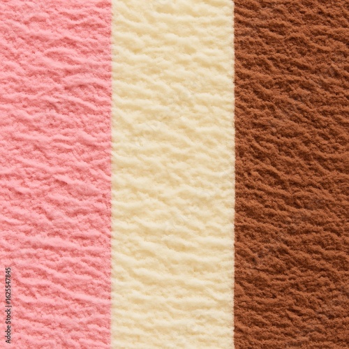 Neapolitan Ice Cream Background
