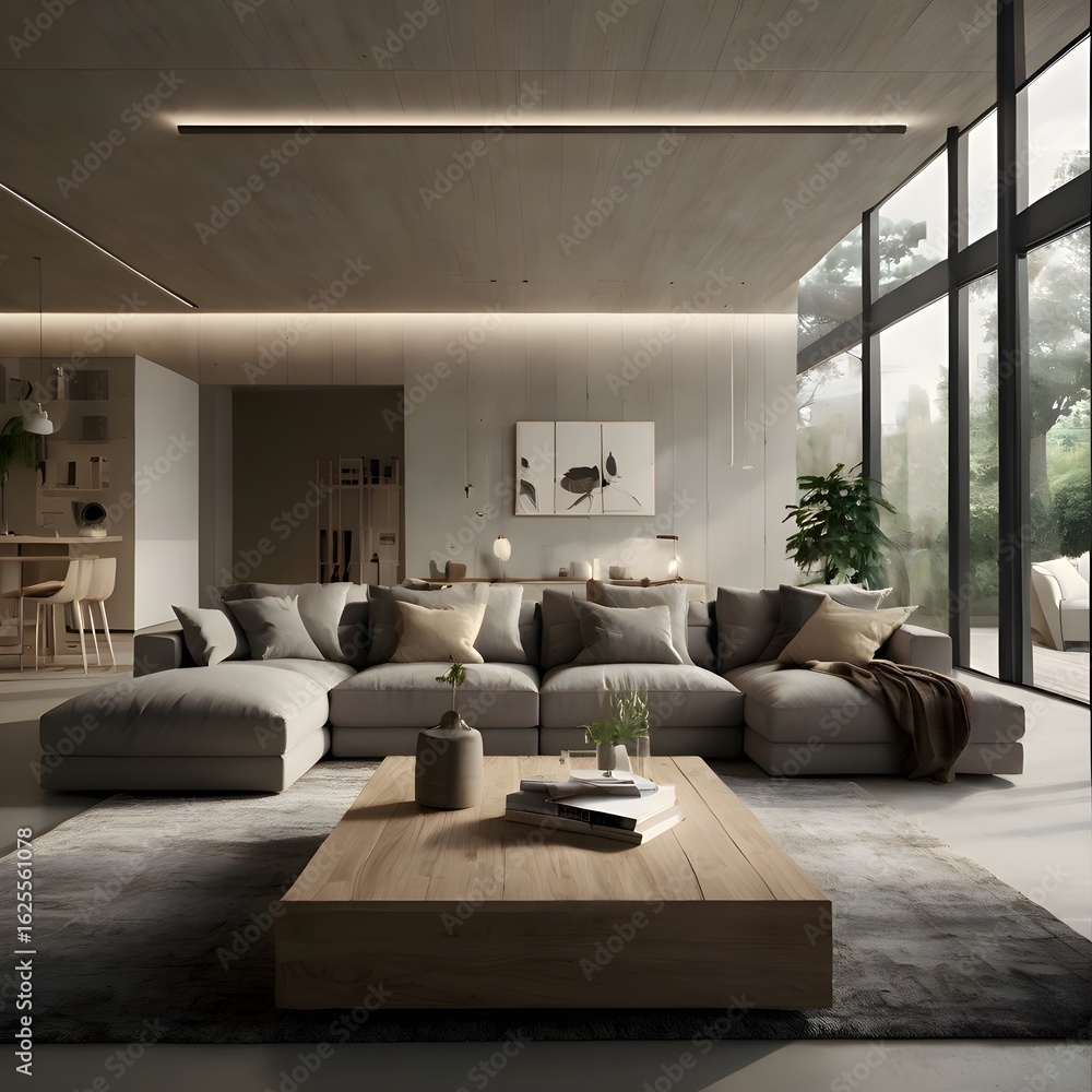 Obraz premium modern living room