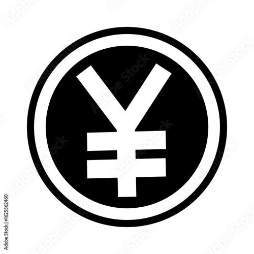 Currency symbol used for both the Japanese Yen and the Chinese Yuan.