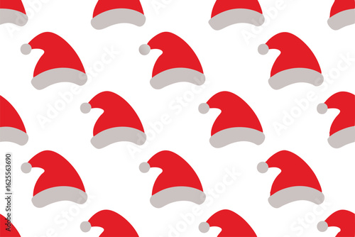 stylized santa hat pattern repeated seamlessly ove (1).eps