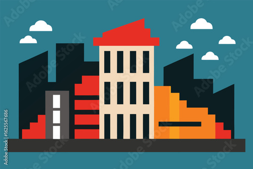 urban building demolition and reconstruction   (1).eps