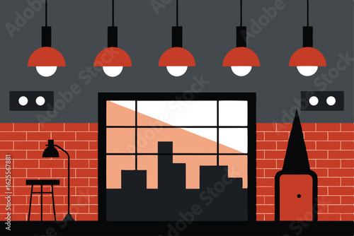 urban loft with exposed brick walls  industrial li (1).eps