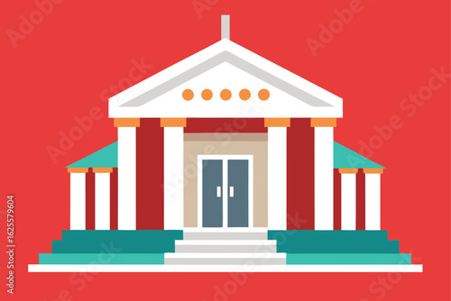 neoclassical wedding venue illustration   (1).eps