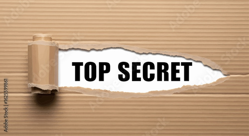 Top Secret Vector Illustration of Confidential Information