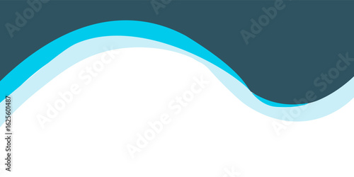 Abstract Wave Pattern in Blue Tones for Background and Design.Vector eps 10