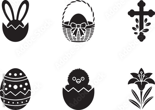 Easter icons celebrate spring rebirth and new beginnings