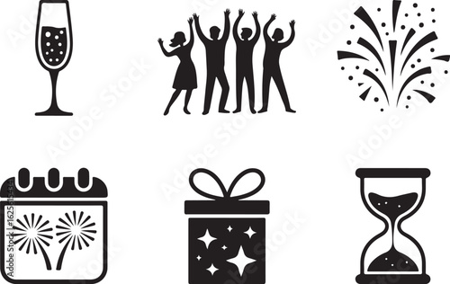 Celebrate life's moments with festive icons