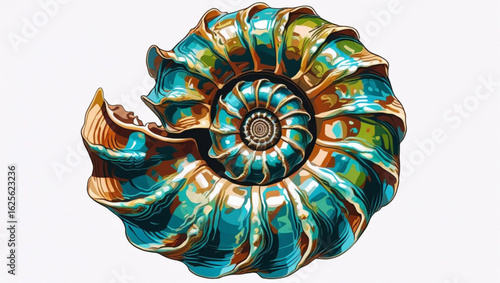 Shells hide treasures beneath waves