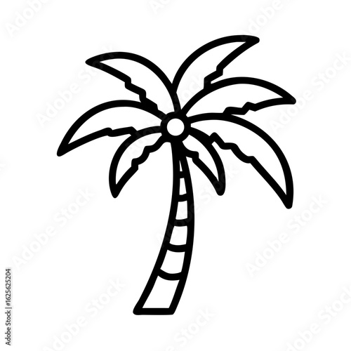 palm tree vector illustration