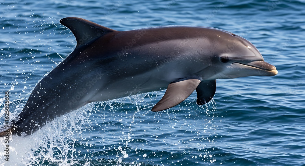 Fototapeta premium Graceful Dolphin Leap